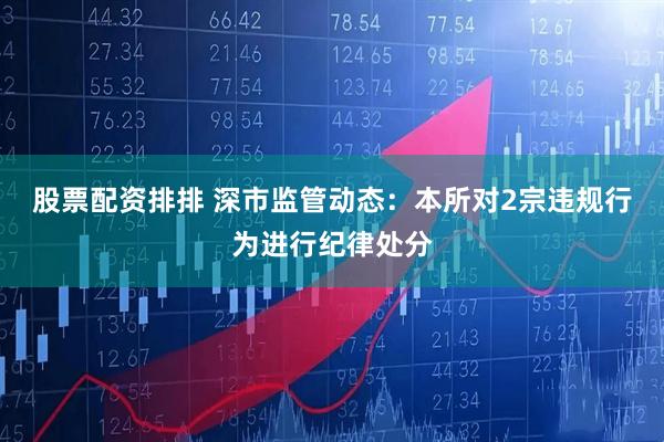 股票配资排排 深市监管动态：本所对2宗违规行为进行纪律处分